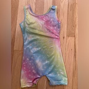 🌈 ✨ sparkly rainbow unitard ✨ 🌈 for gymnastics or dance